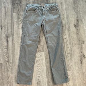 Joes jeans. Grey chino pants. 32/32